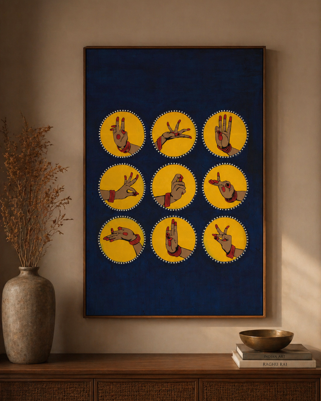 9 gestures of abhinaya